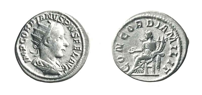 Roman Imperial coin of Gordian III