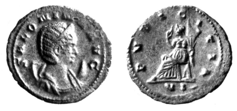 Roman Imperial coin of Salonina