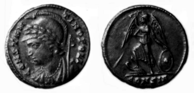 Late Roman coin