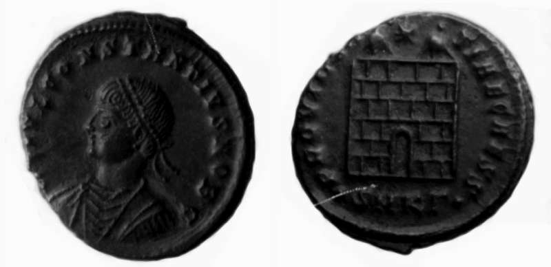 Late Roman coin of Constantius II