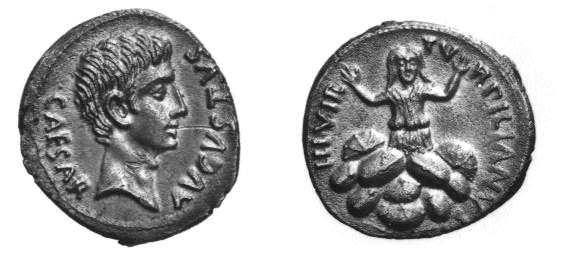 Roman Imperial coin of Augustus