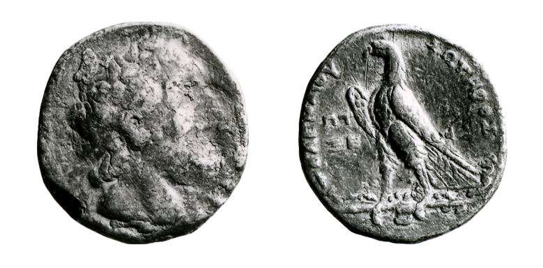Greek (Ptolemaic) coin of Ptolemy II
