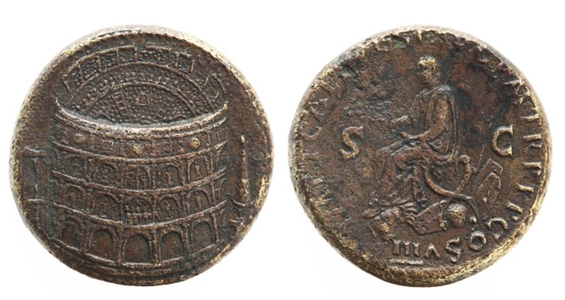 Roman Imperial coin of Titus