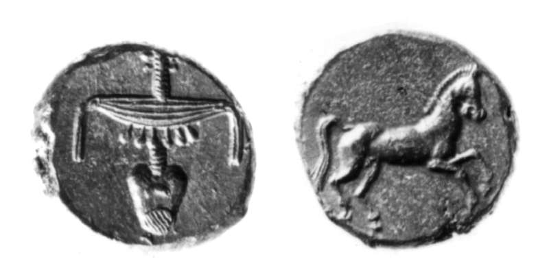 Egyptian coin of Nectanebo II