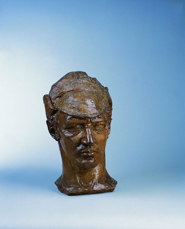 Self-Portrait in a Storm Cap