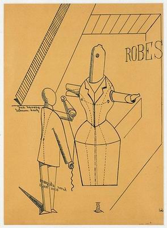 From the series "Fiat Modes pereat ars," 1919, published by Schlömlich Verlag, Cologne