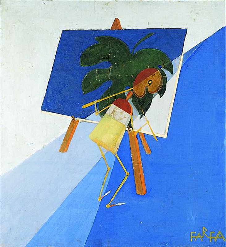 The Painter's Self-Portrait