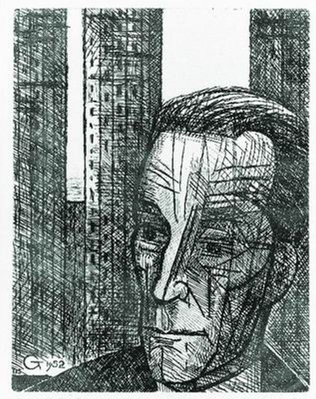 Portrait of Marcel Duchamp