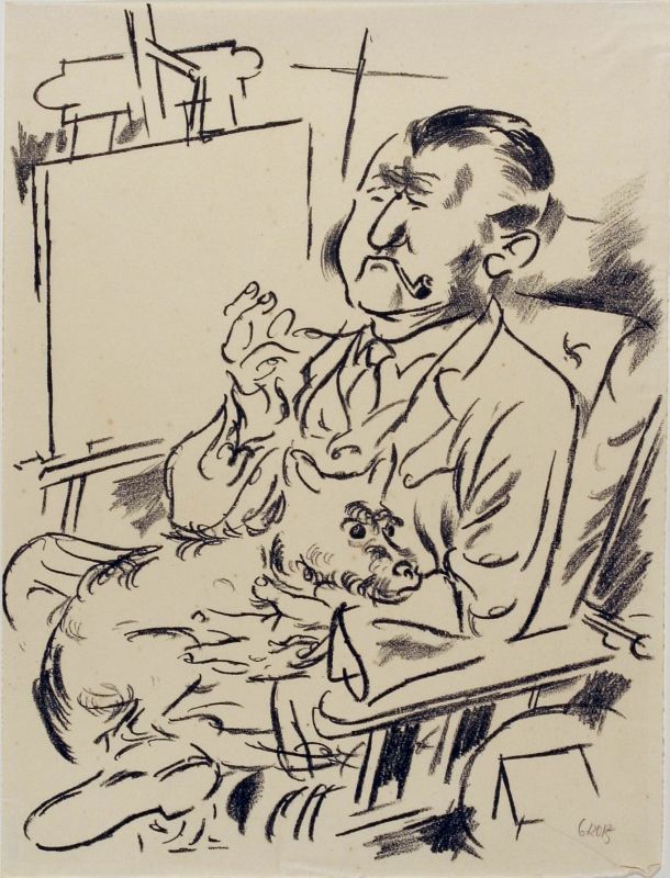 Portrait of a Sitting Man