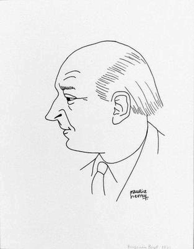 Portrait of Benjamin Peret