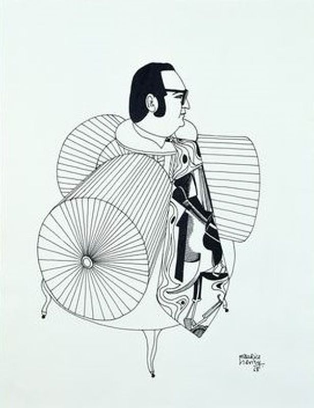 Portrait of Arturo Schwarz