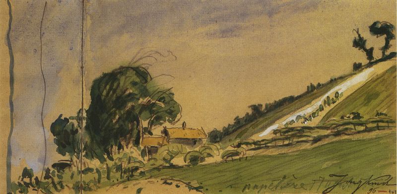 Two Views of Pupetiere, Dauphine