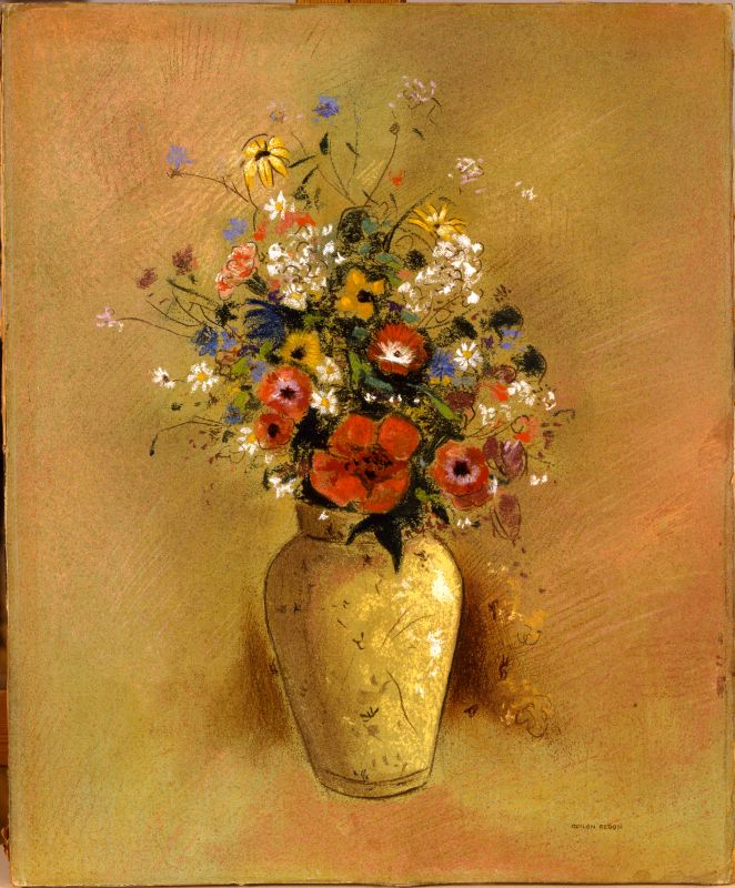 Vase with Wild Flowers