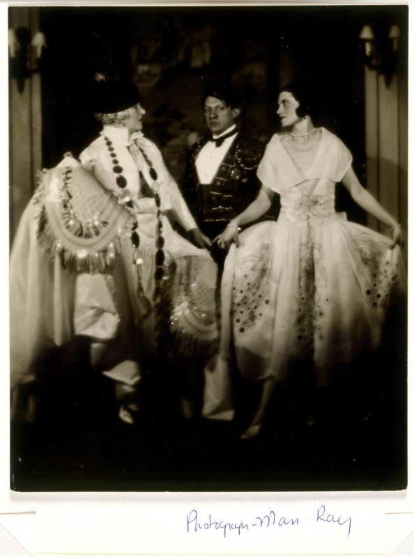 Mr. and Mrs. Picasso and Mrs. Errazuriz
