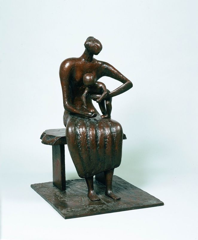 Mother and Child No. 1: Reaching for Apple