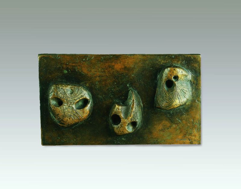 Wall Relief: Three Forms