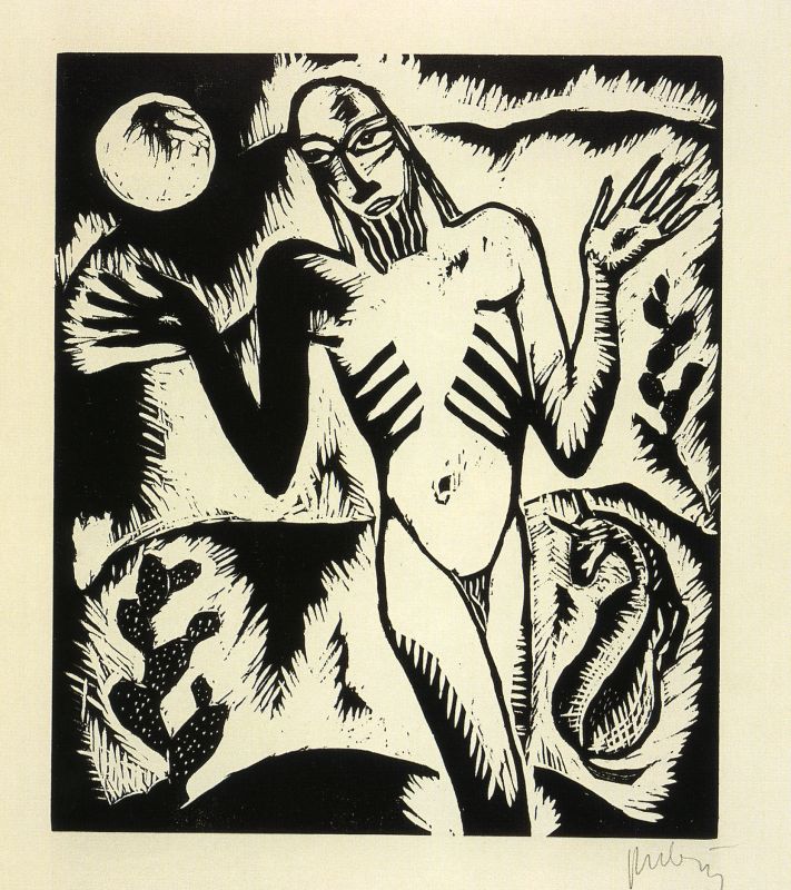 The Prophet in the Desert, from the series "The God-Seekers"