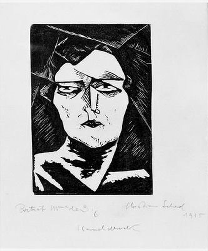 Portrait of Mme de B.
