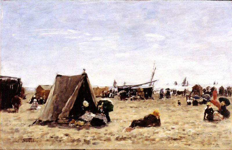 Berck, Beach Scene