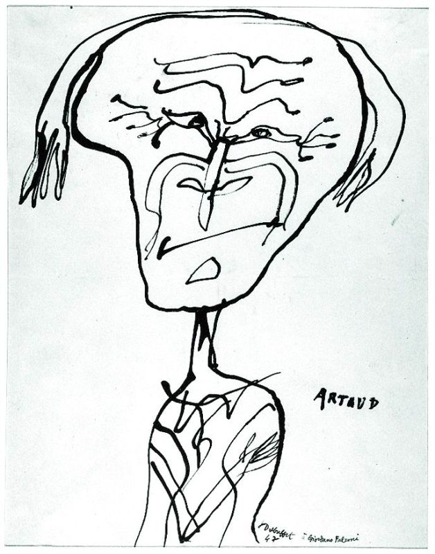 Portrait of Antonin Artaud