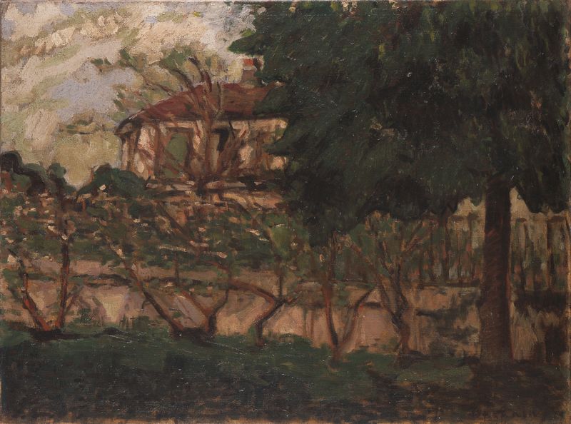 House among Apple Trees