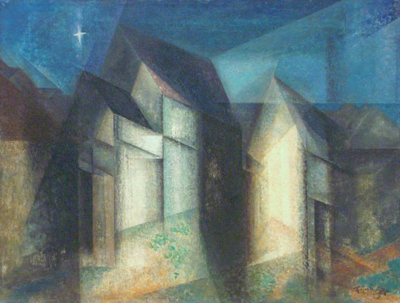 Barns at Night