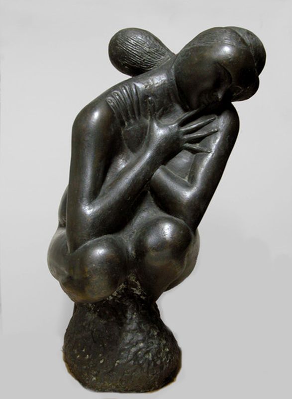 Crouching Woman