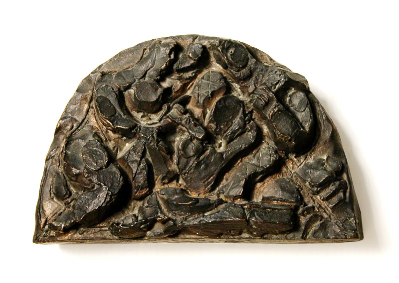 Figures with Musical Instruments: Maquette No. 1
