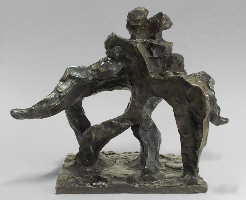 Jacob and the Angel: Maquette No. 2