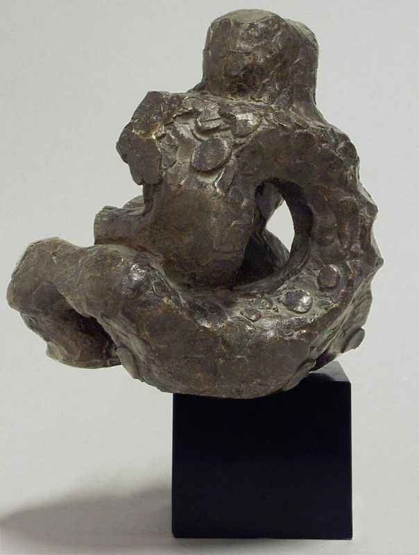 Woman Leaning on Elbows