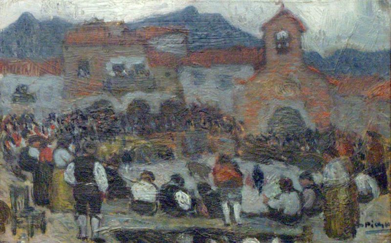 Bullfight in the Village